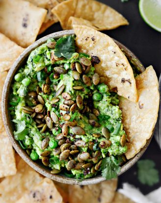 Serrano Sweet Pea Guacamole