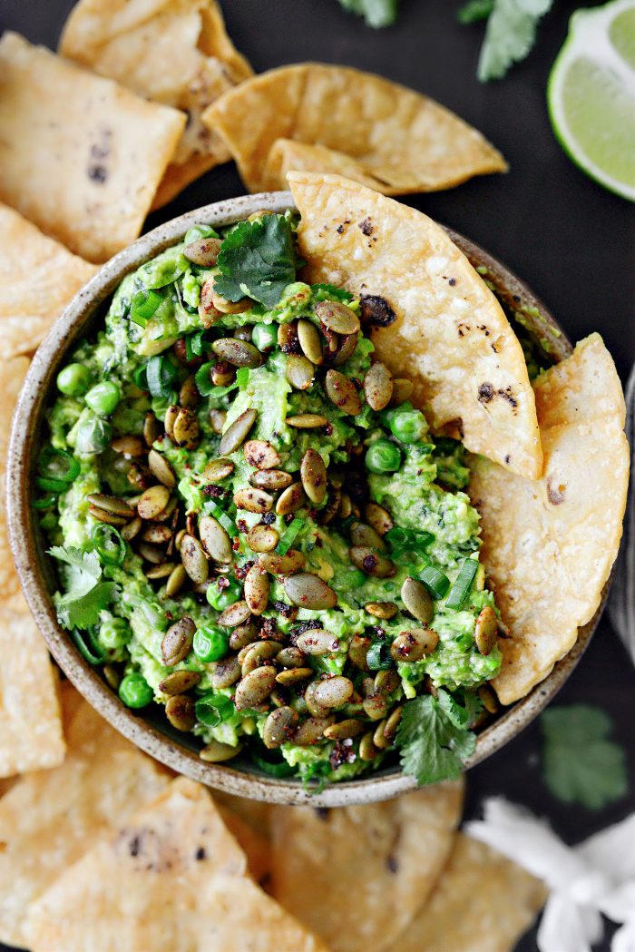 Serrano Sweet Pea Guacamole