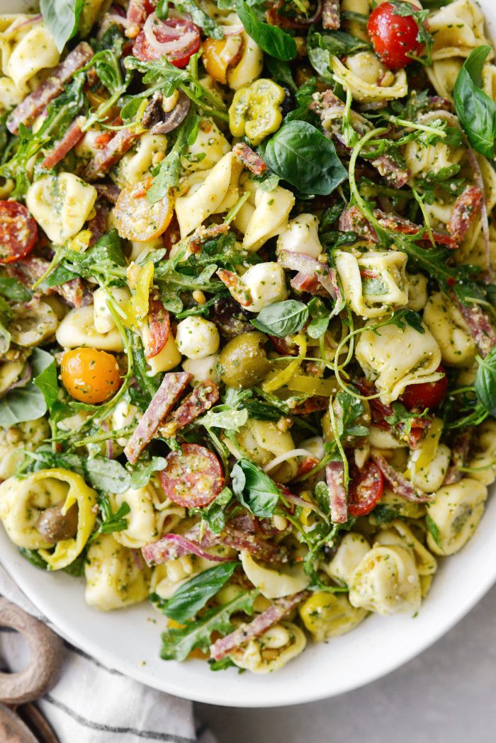 Italian Tortellini Pasta Salad