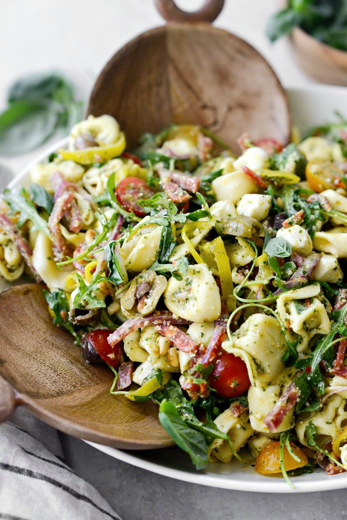 Italian Tortellini Pasta Salad