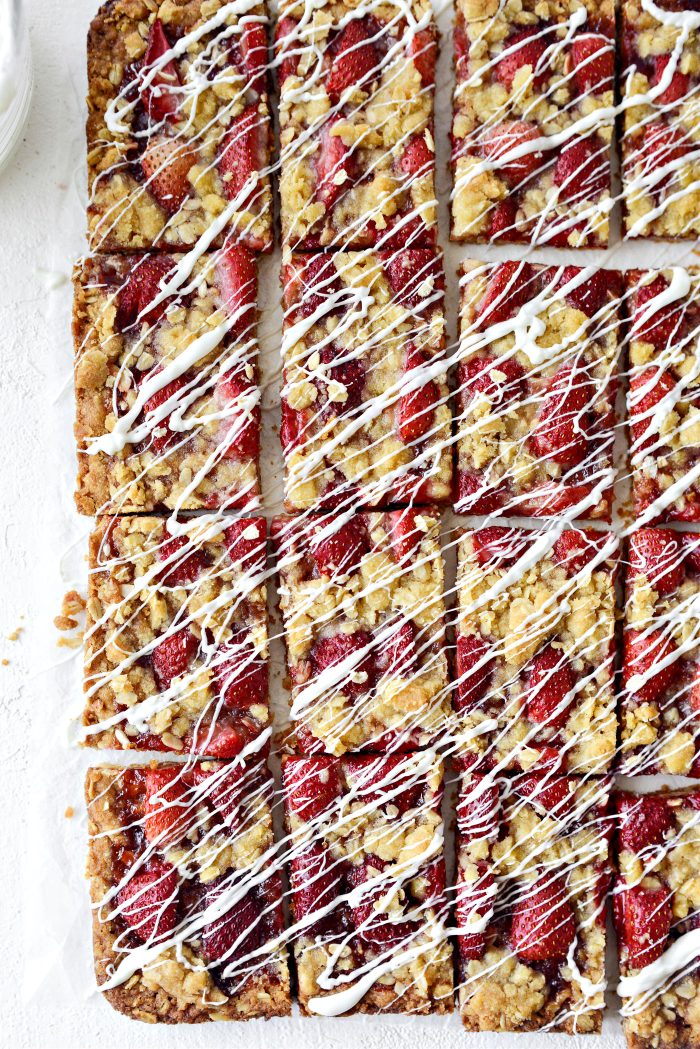 Strawberry Streusel Bars