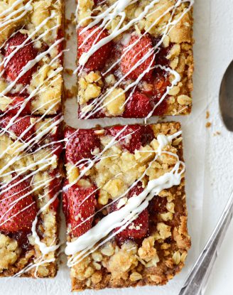 Strawberry Streusel Bars