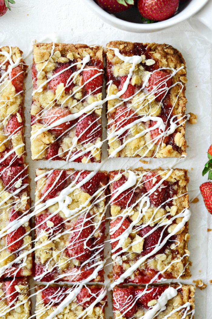 Strawberry Streusel Bars