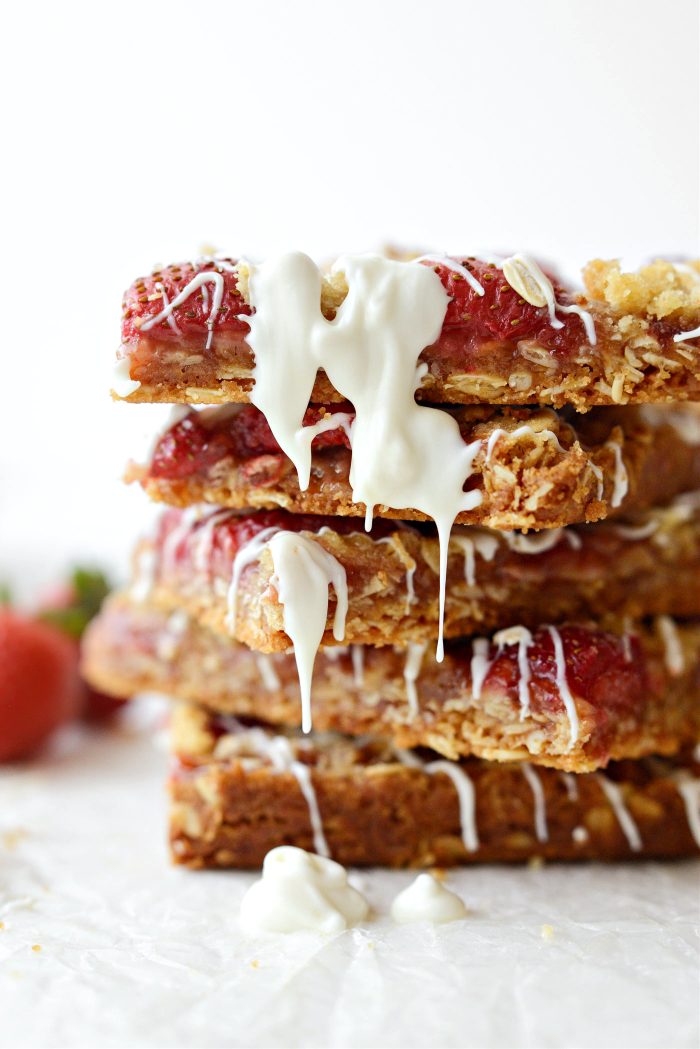 Strawberry Streusel Bars