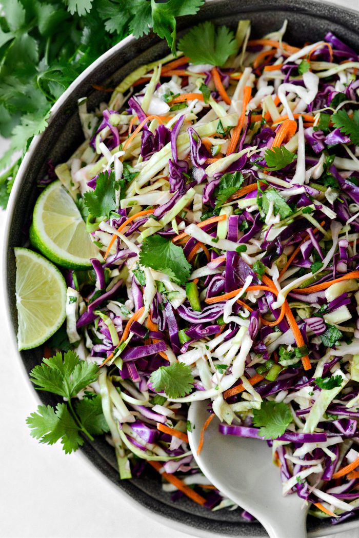 Cilantro Lime Coleslaw