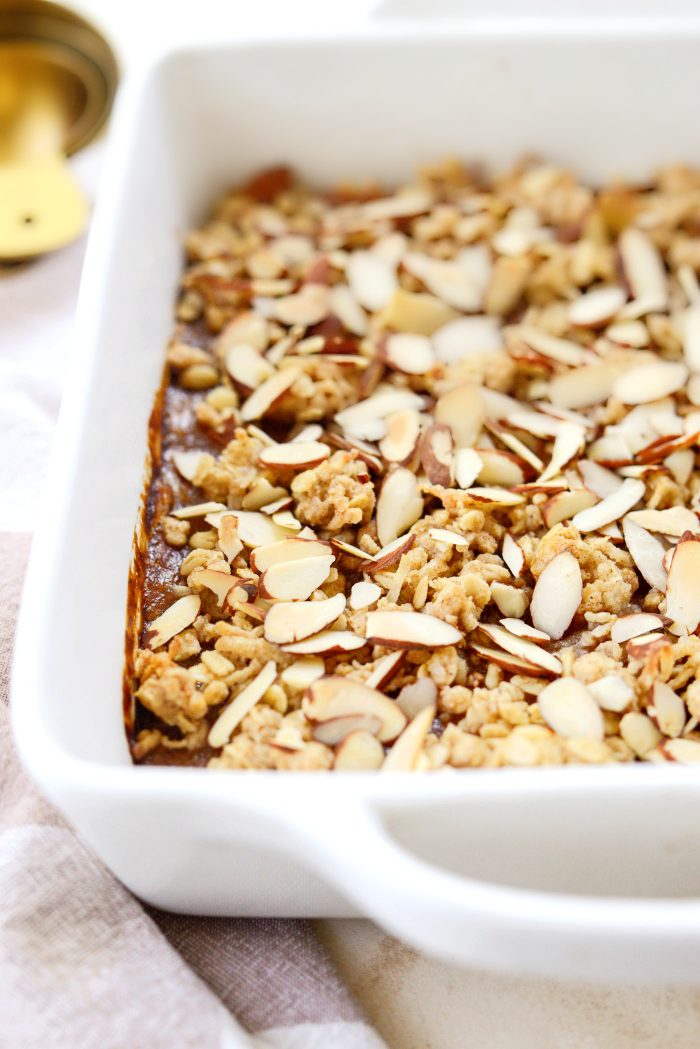 Almond Rhubarb Jam Bars