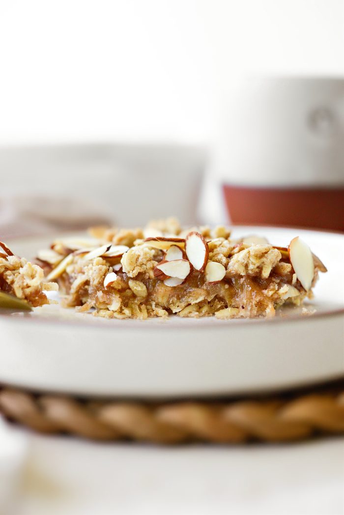 Almond Rhubarb Jam Bars