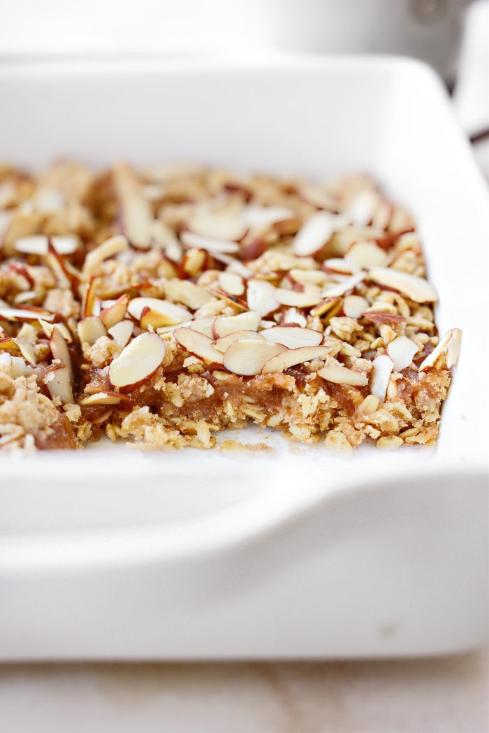 Almond Rhubarb Jam Bars
