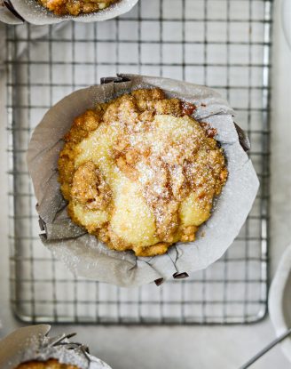 Cream Cheese Streusel Muffins
