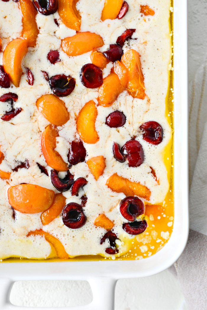 before baking