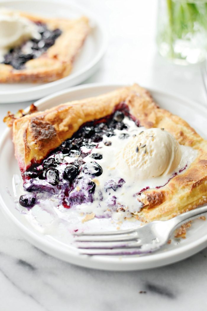 Blueberry Lavender Pastry Pies