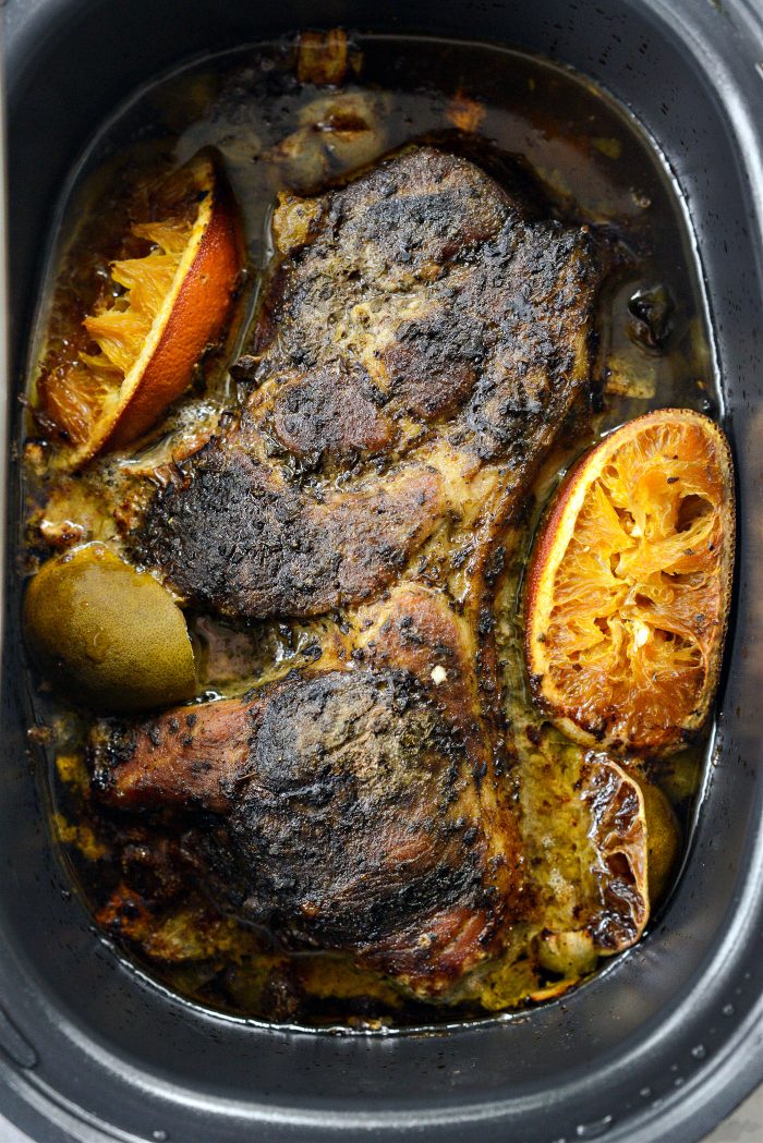 slow cooked pork