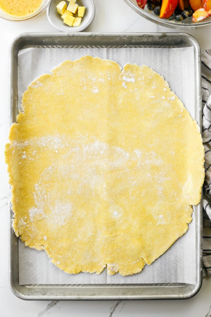 roll out dough
