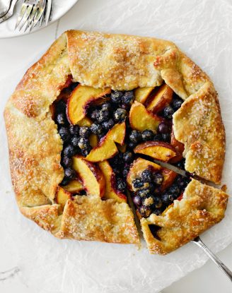 Blueberry Peach Galette