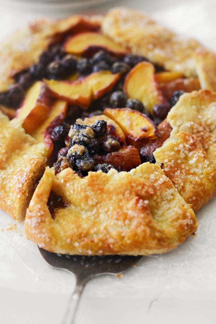 Blueberry Peach Galette