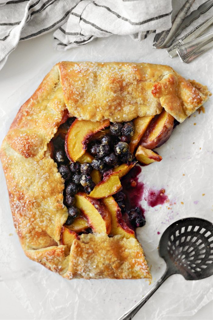 Blueberry Peach Galette