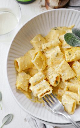 Cheesy Roasted Butternut Squash Rigatoni