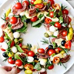 Holiday Antipasto Wreath