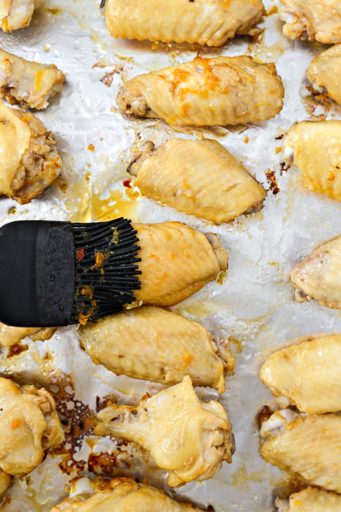 flip and brush with more glaze