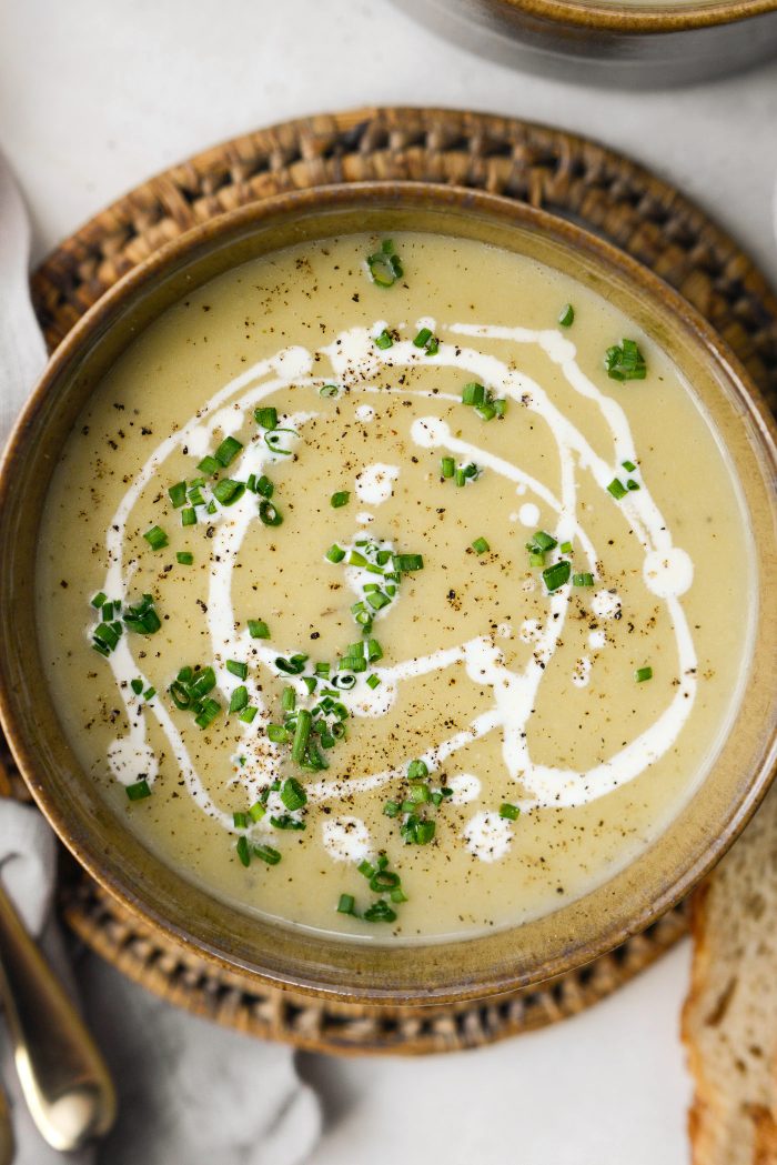 Creamy Potato Leek Soup