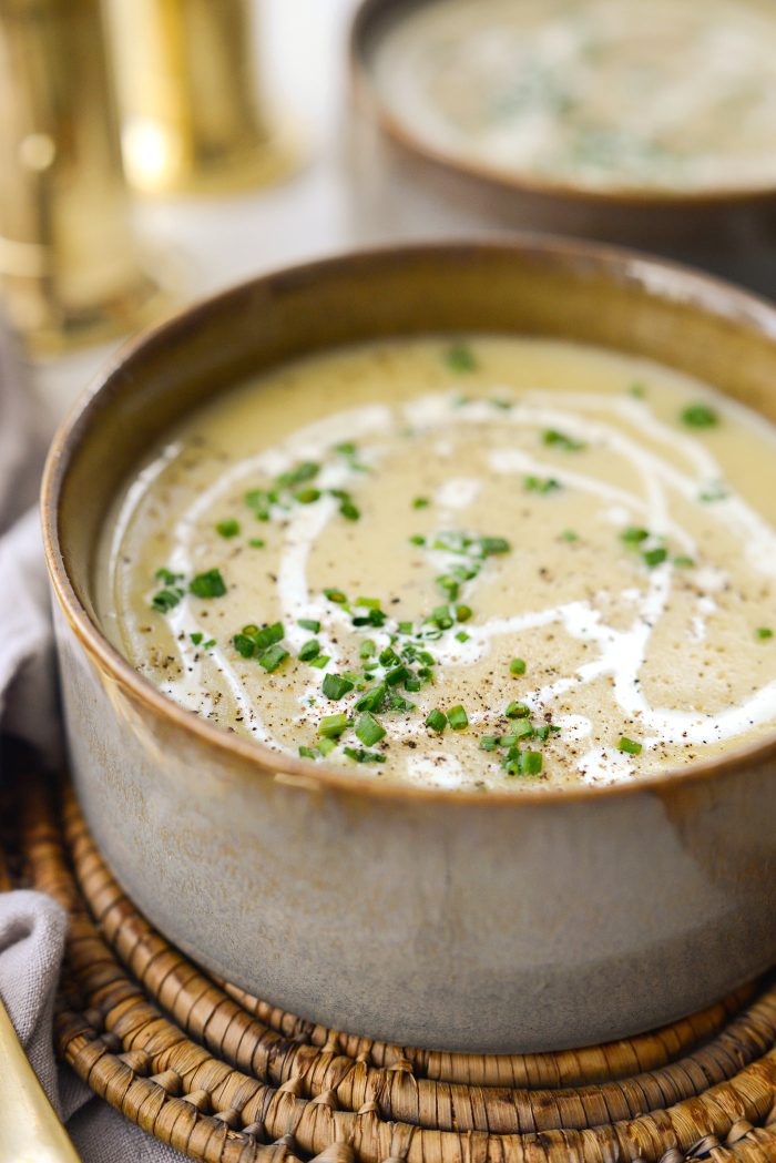 Creamy Potato Leek Soup
