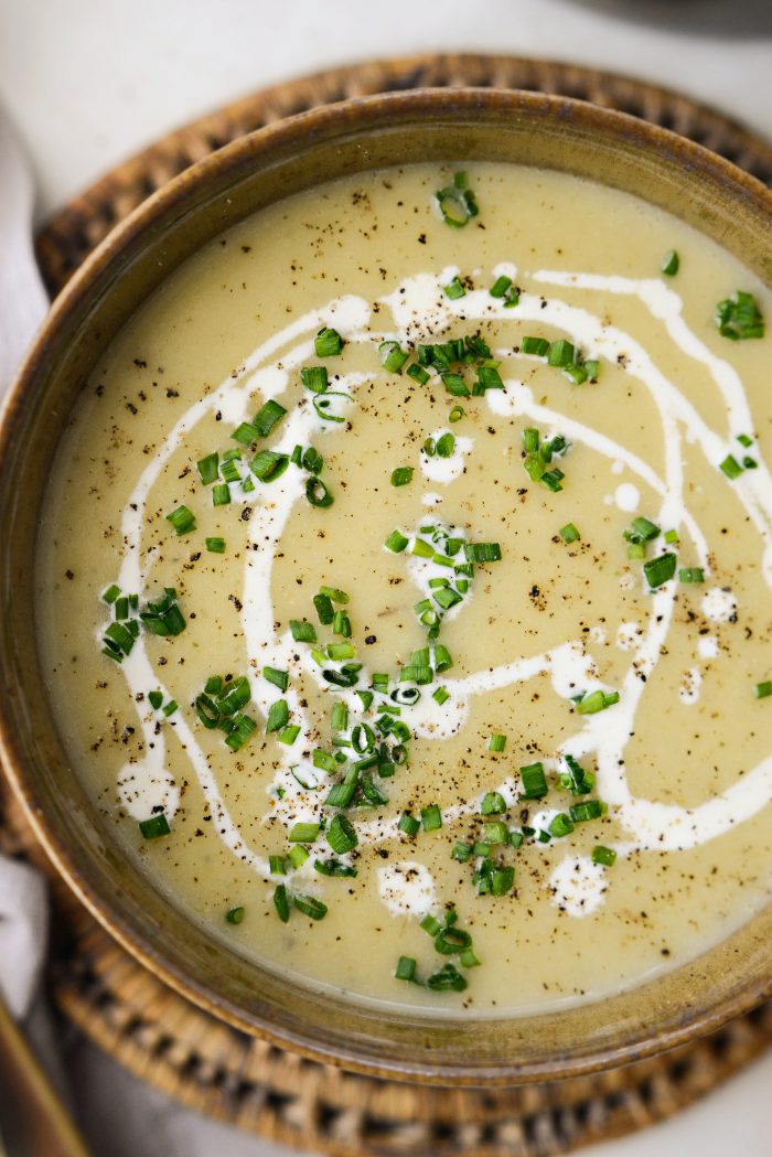 Creamy Potato Leek Soup