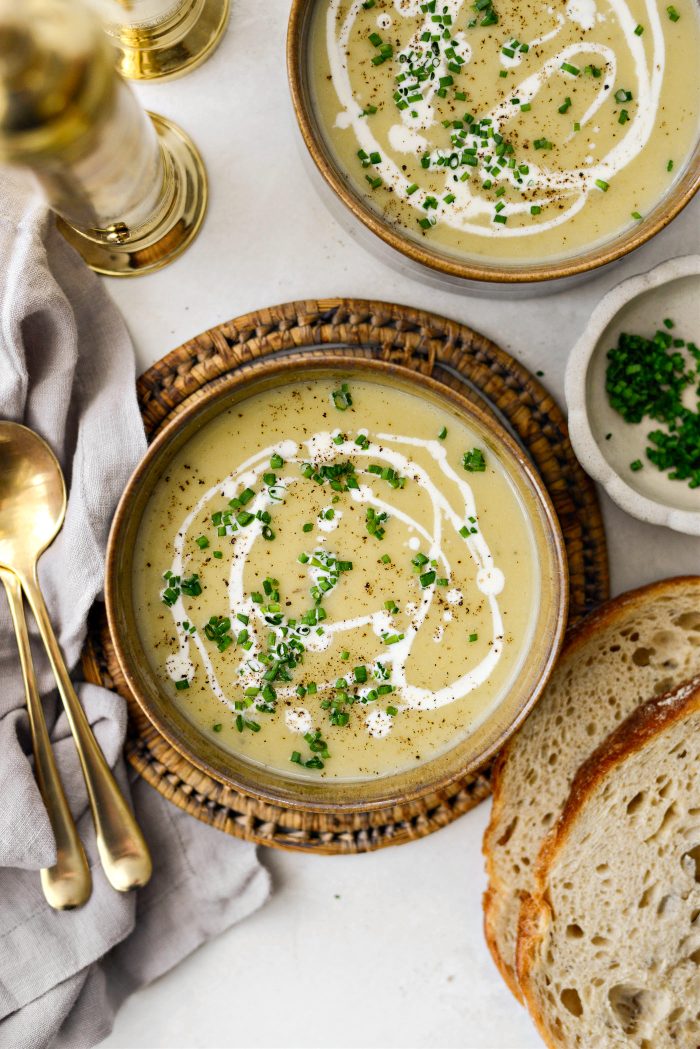 Creamy Potato Leek Soup
