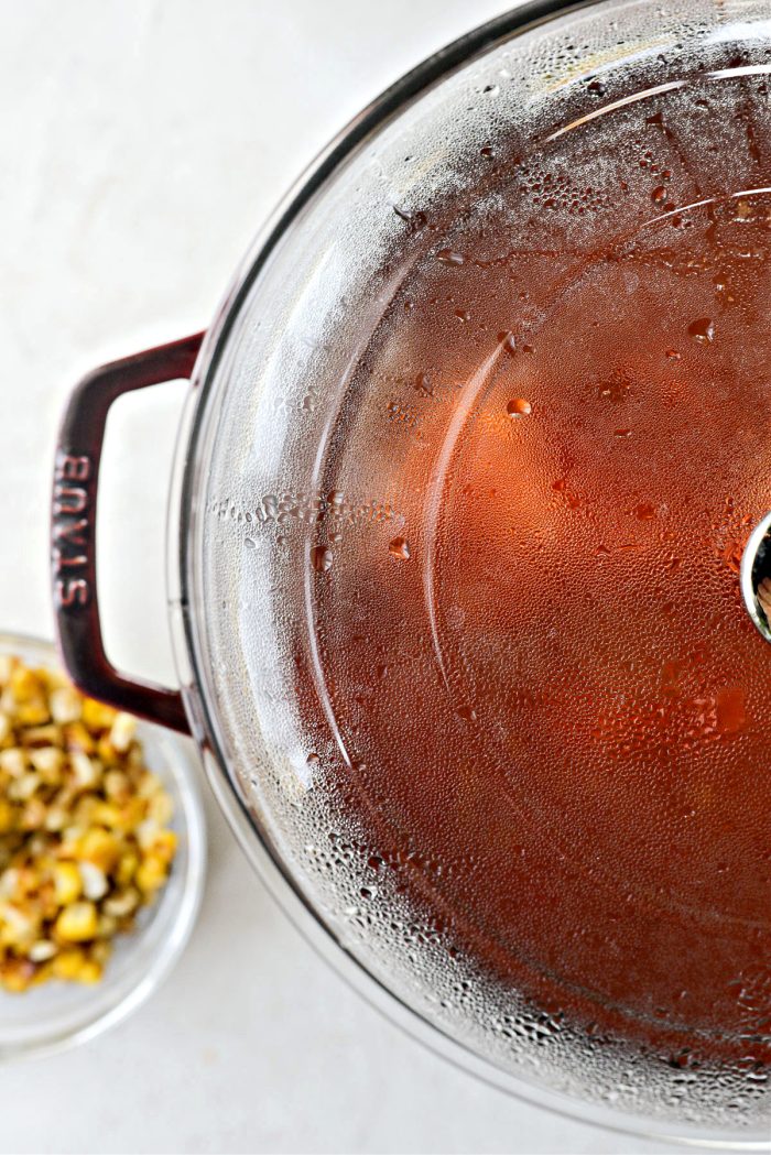 cover and simmer