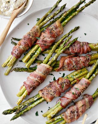 Bacon Wrapped Asparagus Bundles