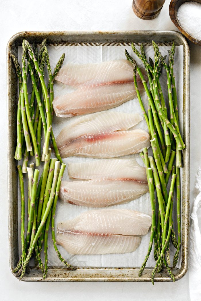 arrange asparagus