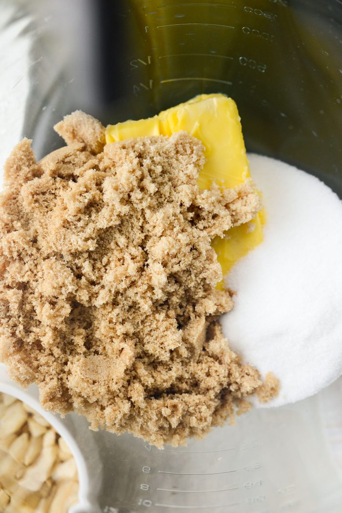 in the bowl of your stand mixer, add butter and sugars