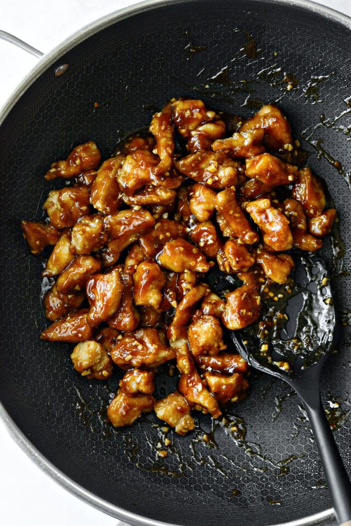 heat the chicken throughly