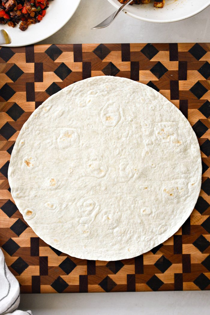 burrito size tortilla