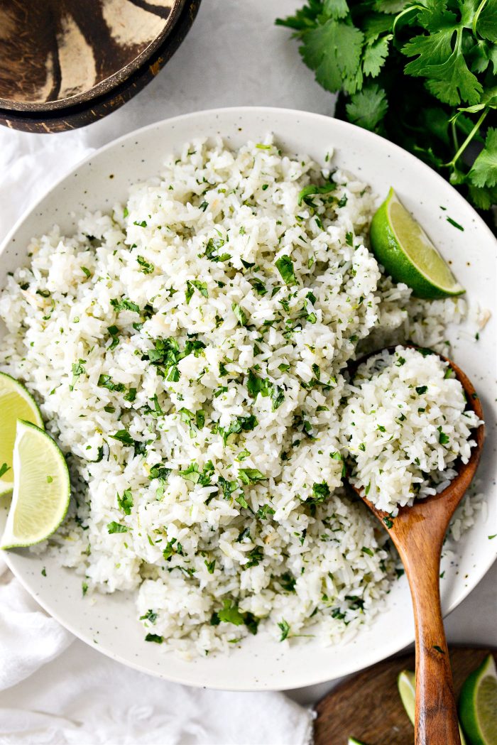 Cilantro Lime Coconut Rice
