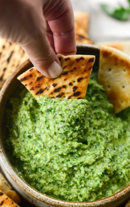 Arugula Artichoke Dip