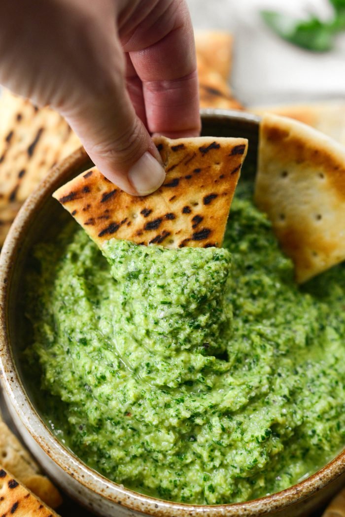 Arugula Artichoke Dip