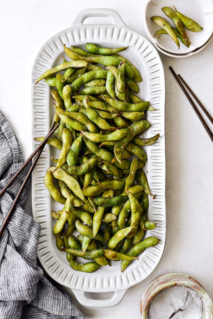 Air Fryer Edamame