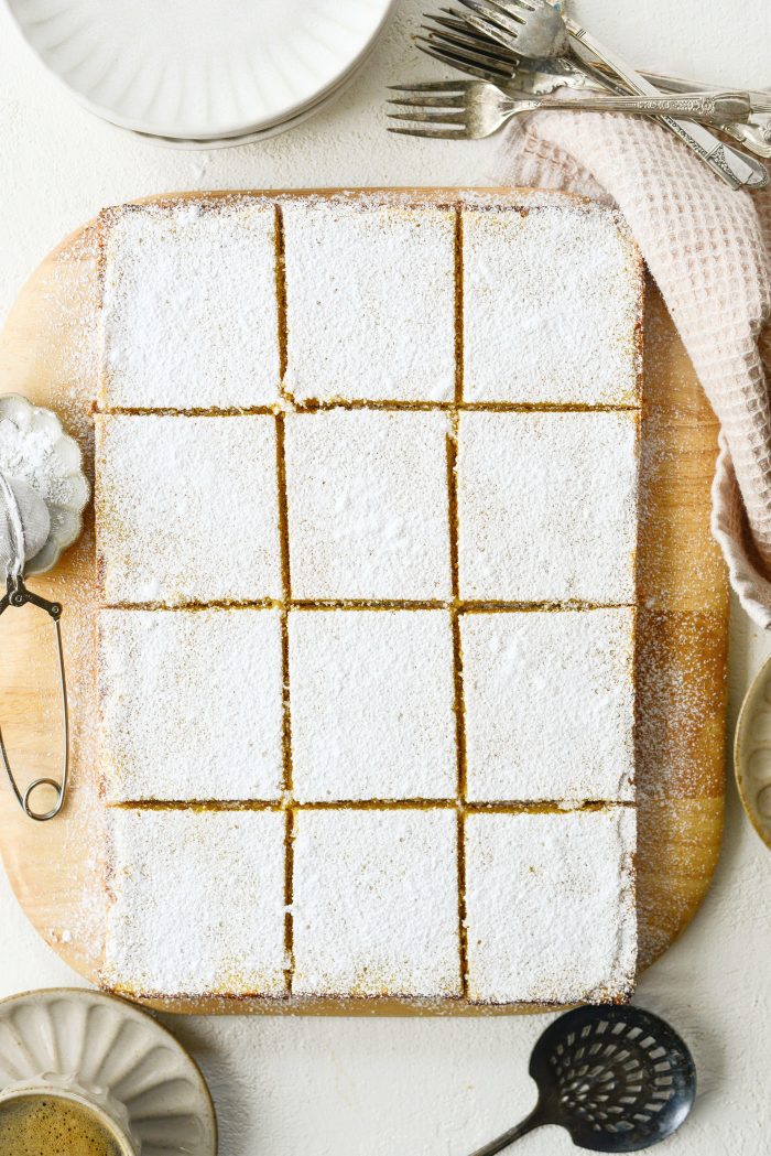dust with powdered sugar