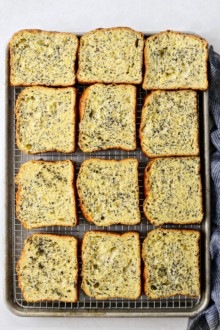 transfer to a wire rack set into a rimmed baking pan