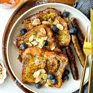 Almond Poppy Seed French Toast