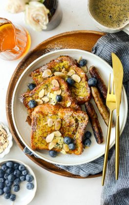 Almond Poppy Seed French Toast