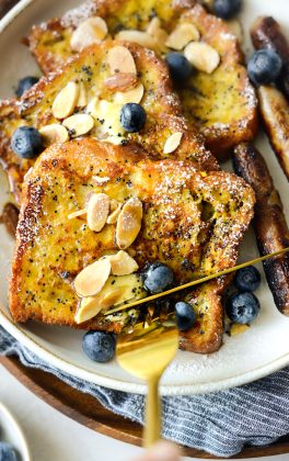 Almond Poppy Seed French Toast