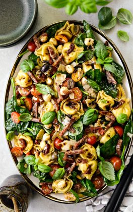 Tuscan Tortellini Pasta Salad