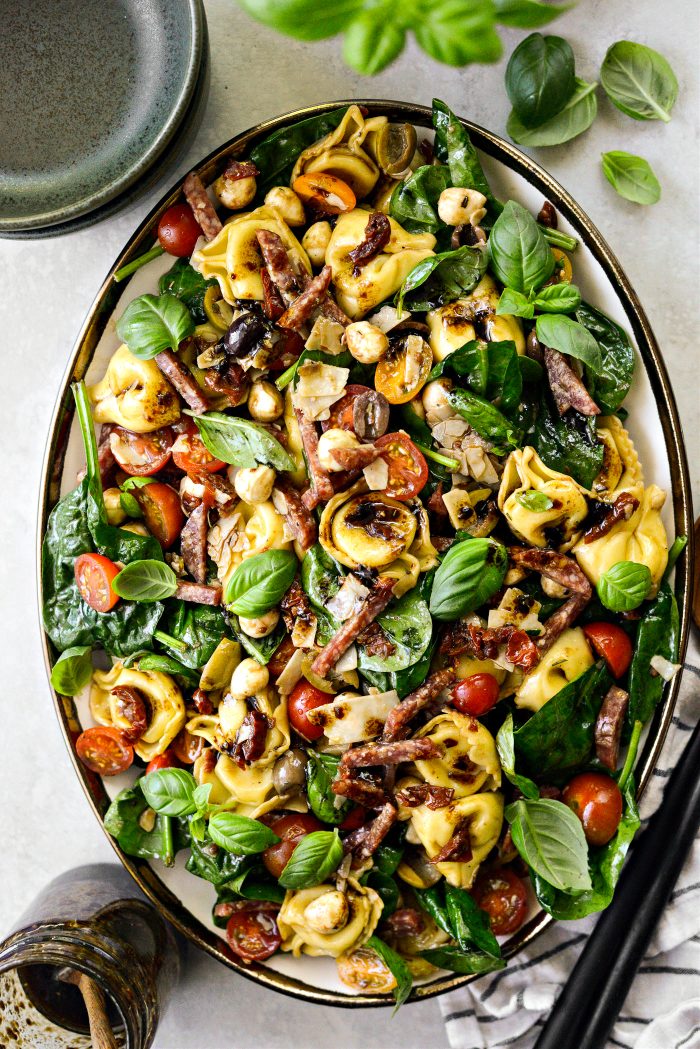 Tuscan Tortellini Pasta Salad