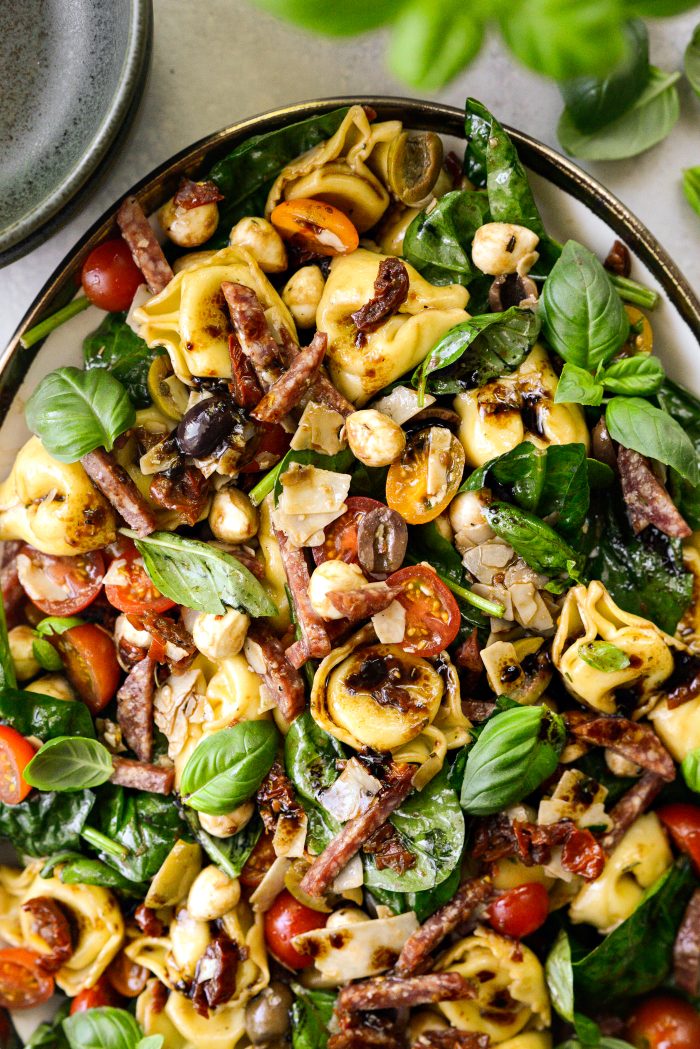Tuscan Tortellini Pasta Salad