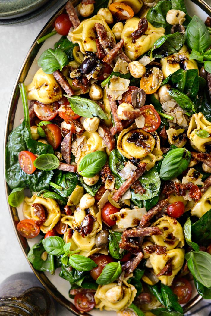 Tuscan Tortellini Pasta Salad