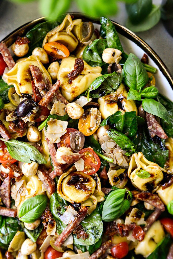 Tuscan Tortellini Pasta Salad