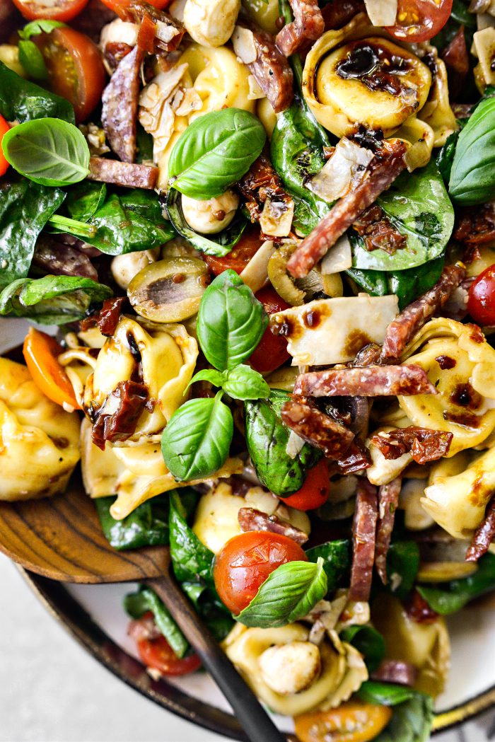 Tuscan Tortellini Pasta Salad