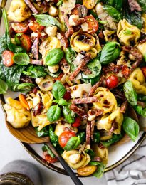 Tuscan Tortellini Pasta Salad