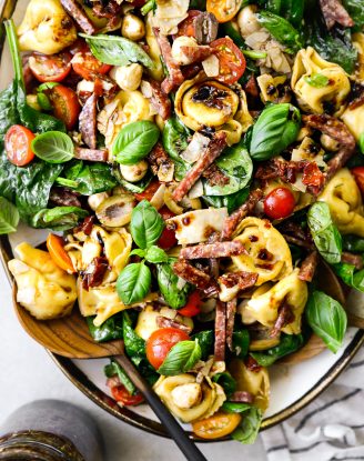 Tuscan Tortellini Pasta Salad